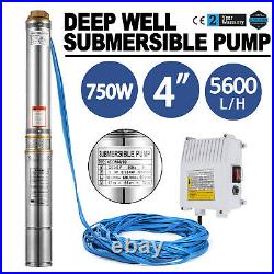 0.75KW 44SDM4-10 Borehole Deep Well Submersible Water Pump LONG LIVE + CABLE