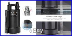 1/3 HP Submersible Pump Water Automatic On Off Electric Water Removal 30DB 4 Amp
