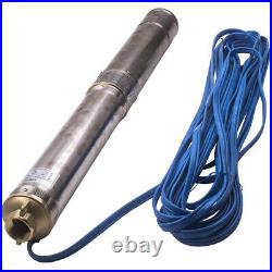 1.5HP 1.1KW Borehole Deep Well Water Submersible Pump 50Hz 220-240V 4000l/h