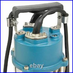 1.5HP Sewage Pump 7100GPH 220V Stainless Steel Submersible Sump Water 1.5 HP