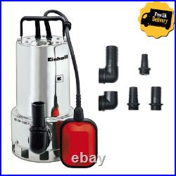 1000W Portable Submersible Dirty Stainless Steel Water Pump 230V with Carry Handle