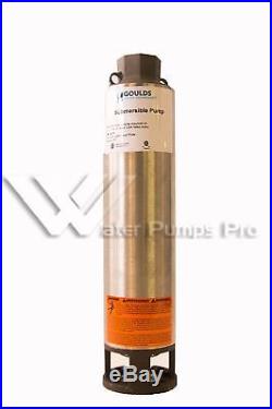 10GS05R Goulds 4 Submersible Water Well Pump End Only 10GPM 1/2HP Motor Req