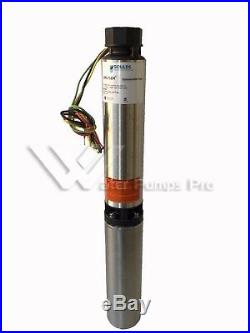 10SB05412CL Goulds 10GPM 1/2HP Submersible Water Well Pump & Motor 3 Wire 230V