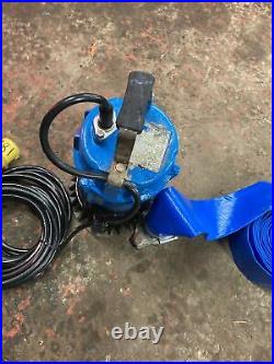 110v Industrial Water Pump With Hose Flood Pond Submersible Pump 2 Tsurumi Gwo