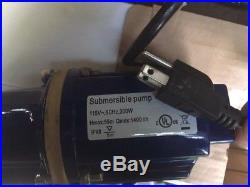 115V ECONOMY Cottage / Cabin 360GPH / 200ft Lift! Submersible well water pump