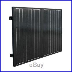 120W Solar Folding Panel Kits & DC 12V Deep Well Solar Water Pump for Farm&Ranch