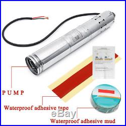 12V 3m³/h Brushless Stainless Steel Solar Submersible Water Pump Agriculture 20M