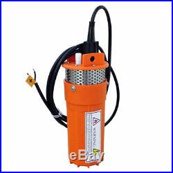 12V DC Submersible Deep Well Solar Water Pump With Filter 4 230 FT Pool Pond