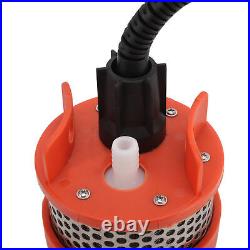 12V DC Submersible Well Water Pump 6.5L Battery Powered High Submersible