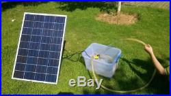 12V Solar Powered Water Pump Kit Submersible Pool Fountain Pond Garden Watering
