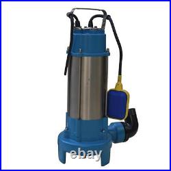 151615 1300w Submersible Sewage Dirty Waste Water Pump With Cutter Shredder