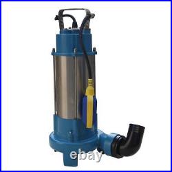 151615 1300w Submersible Sewage Dirty Waste Water Pump With Cutter Shredder