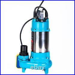 151623 Heavy Duty 450W Submersible Sewage Dirty Waste Water Pump Floating Switch