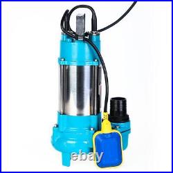 151623 Heavy Duty 450W Submersible Sewage Dirty Waste Water Pump Floating Switch