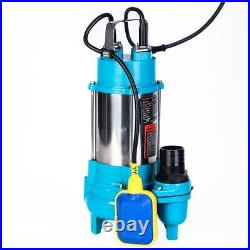 151623 Heavy Duty 450W Submersible Sewage Dirty Waste Water Pump Floating Switch