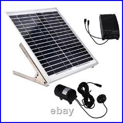15W Double Pump Wireless Remote Control Pond Solar Submersible Water Pumps SG