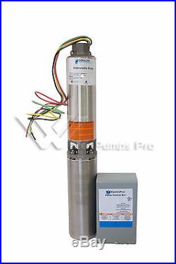 18GS10412C Goulds 18GPM 1 HP 4 Submersible Water Well Pump & Motor 230V 3Wire