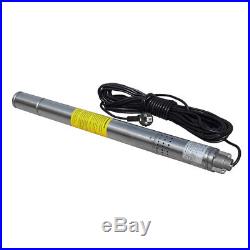 2 50mm Submersible Bore 0.5 HP Water Farm Garden Deep Well Pump 240V 180ft 8GPM