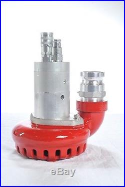 2 Discharge Hydraulically Powered Submersible Water Pump