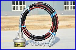 2 FH-2 WATER PUMP use with POKER DRIVE UNIT submersible pump x 6m flexible hose