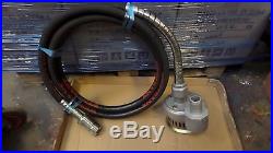 2 FH-2 WATER PUMP use with POKER DRIVE UNIT submersible pump x 6m flexible hose