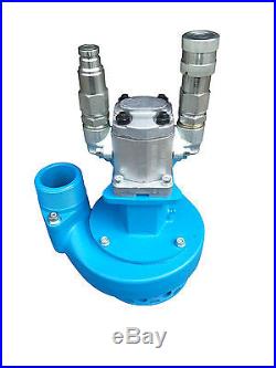 2 Hydraulic Submersible Water Pump Breaker Pack Tool Trash Power Pack Oil