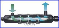 2 PONDMASTER 02940 Supreme 40 Watt Submersible Pond Aquarium UV Water Clarifiers