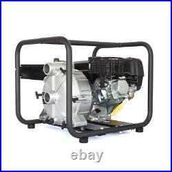 2 Water pond pump 4-OHV Engine petrol 5HP Heavy-Duty Dirty no submersible