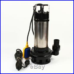 220V Submersible Pump Sewage Pump Submersible Dirty Water pump Stainless Steel