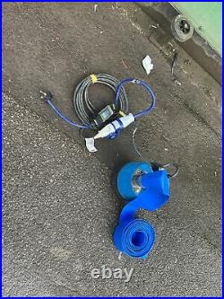 240v Industrial Water Pump With Hose Flood Pond Submersible Pump 2 Tsurumi Gwo