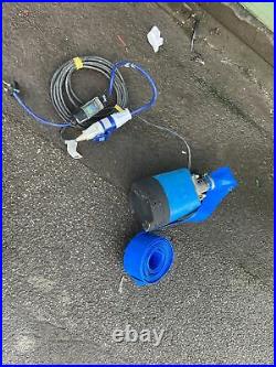 240v Industrial Water Pump With Hose Flood Pond Submersible Pump 2 Tsurumi Gwo