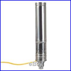 24V 120M 3m³/h Steel Submersible Deep Well Solar Water Pump