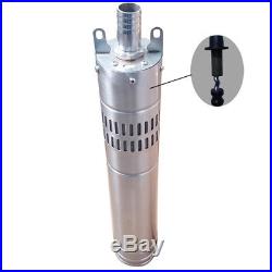 24v DC Solar Water Pump 120M Deep Well Solar Submersible Pump Steel Machine///