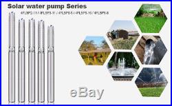 2hp Ac/dc Solar Submersible DC Water Deep Well Pump