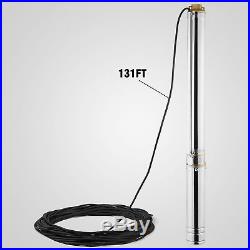 2hp Stainless Steel Submersible Deep Well Pump Under Water 443 Ft 240v