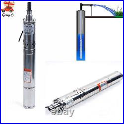 3.5 Stainless Steel Deep Well Pump Submersible Water Pump Irrigation Pond Farm