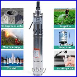 3.5 Stainless Steel Deep Well Pump Submersible Water Pump Irrigation Pond Farm