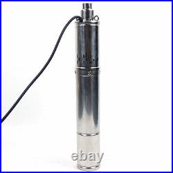 3.5 Stainless Steel Deep Well Pump Submersible Water Pump Irrigation Pond Farm