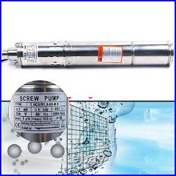 3.5 Stainless Steel Deep Well Pump Submersible Water Pump Irrigation Pond Farm