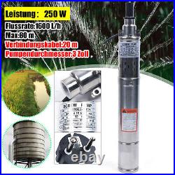 3 Borehole Pump Deep Well Pump Water Pump Submersible Pump Garden Pump Electric