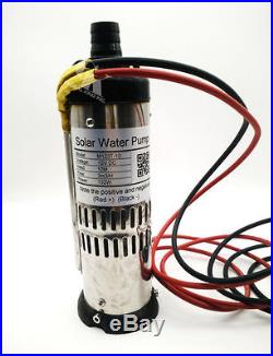 3 Inch Solar Submersible Water Pump DC 24V 576W PV Fountain Pump 98.4FT Max
