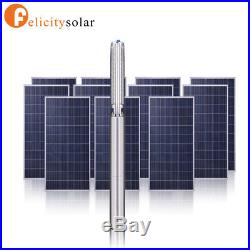3000w Ac/dc Solar Submersible DC Water Deep Well Pump