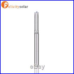 3000w Ac/dc Solar Submersible DC Water Deep Well Pump