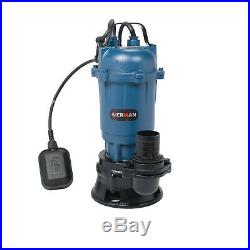 3100w Heavy Duty Submersible Electric Waste Dirty Pond Flood Sewage Water Pump