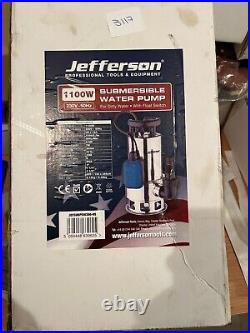 3117 Jefferson Submersable Dirty Water Pump, 1100w