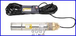 4 Deep Well Borehole Submersible Pump Clean Water 1100W 107m Head StainlessStee