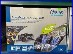 4000 OASE Aquamax Eco Premium Pond Pump Garden Fish Koi FILTER WATER COURSE