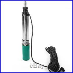 45m High Lift Submersible Water Pump Well Irrigation Stainless Steel 5m³/h