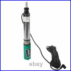 48/60V DC Deep Well Pump 40m High Lift Solar Submersible Water Pump 20m Line 1in