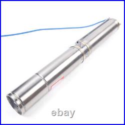 550W 3.8 Stainless Steel Deep Well Pump Submersible Water Pump For Garden Pond
